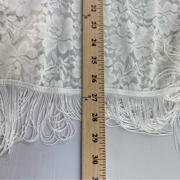 Mixit White Lace Cardigan Kimono One Size‎ - Picture 7 of 8